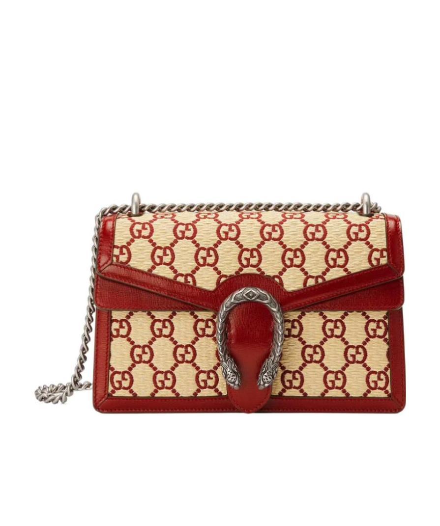 Gucci Small Dionysus Gg Canvas Shoulder Bag In Nude