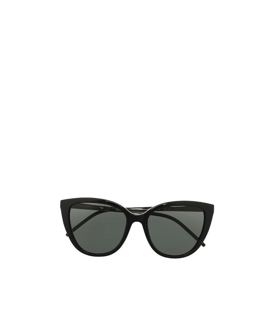 Saint Laurent Sl M70 Cat-eye Sunglasses In Black