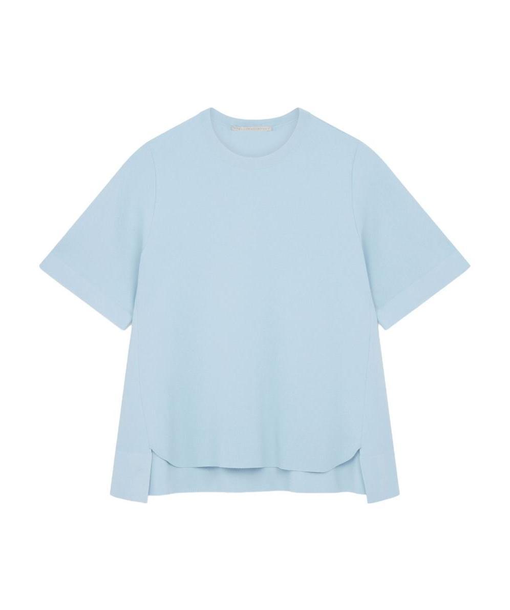 Shop Stella Mccartney Short-sleeve Jersey T-shirt In Blue