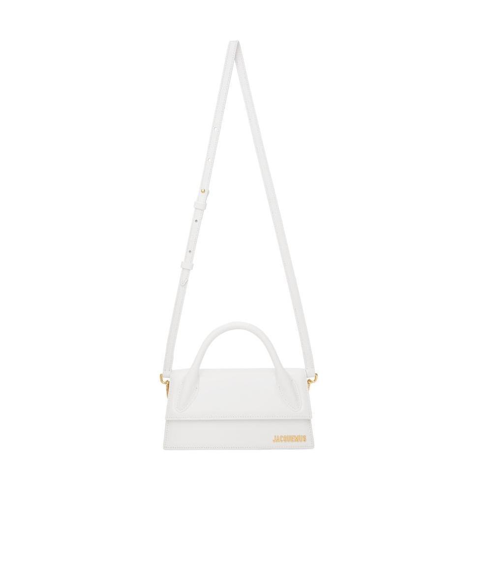 Jacquemus Le Chiquito Long Tote Bag In White