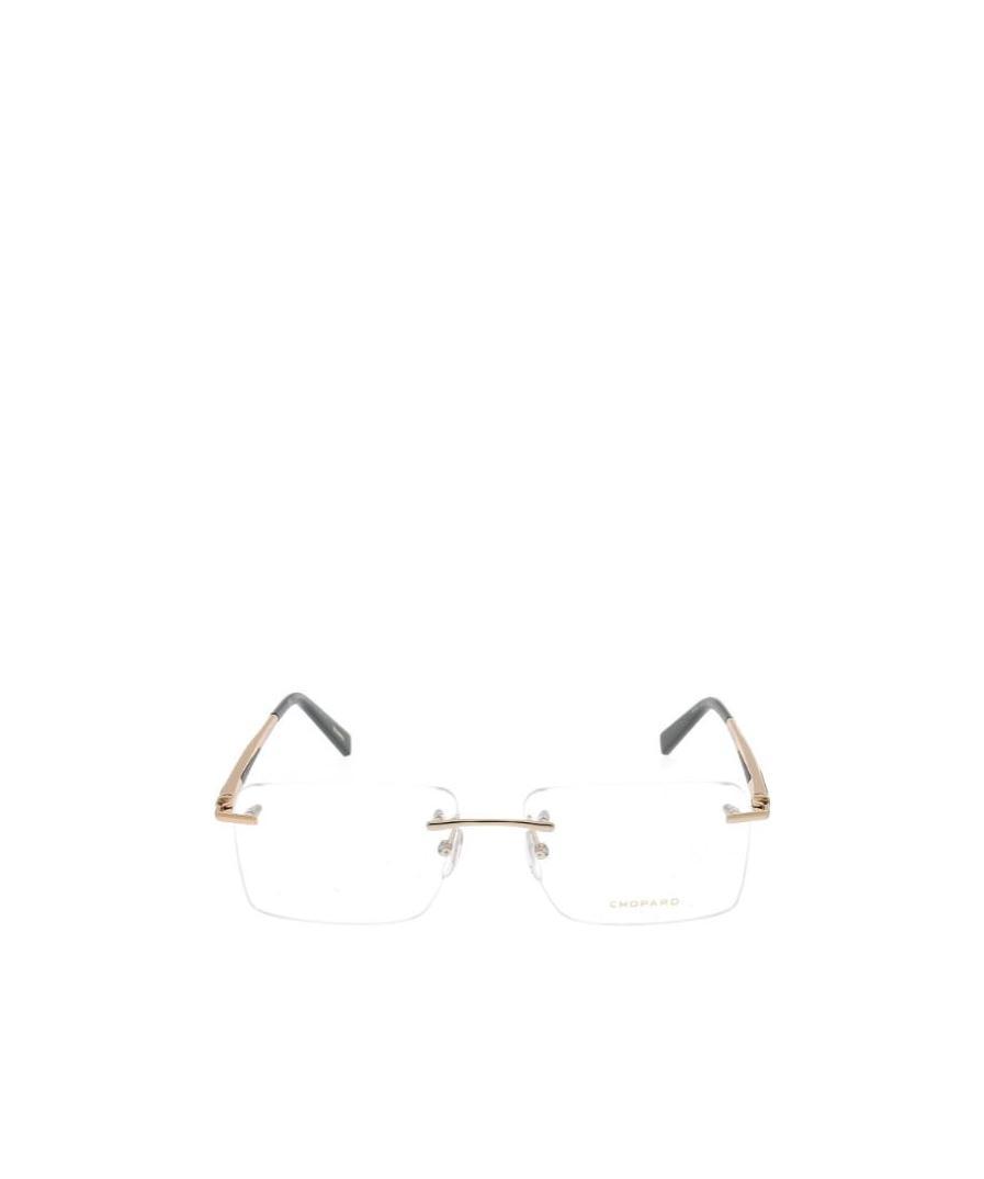 Chopard Eyewear Rectangular Frame Glasses In White