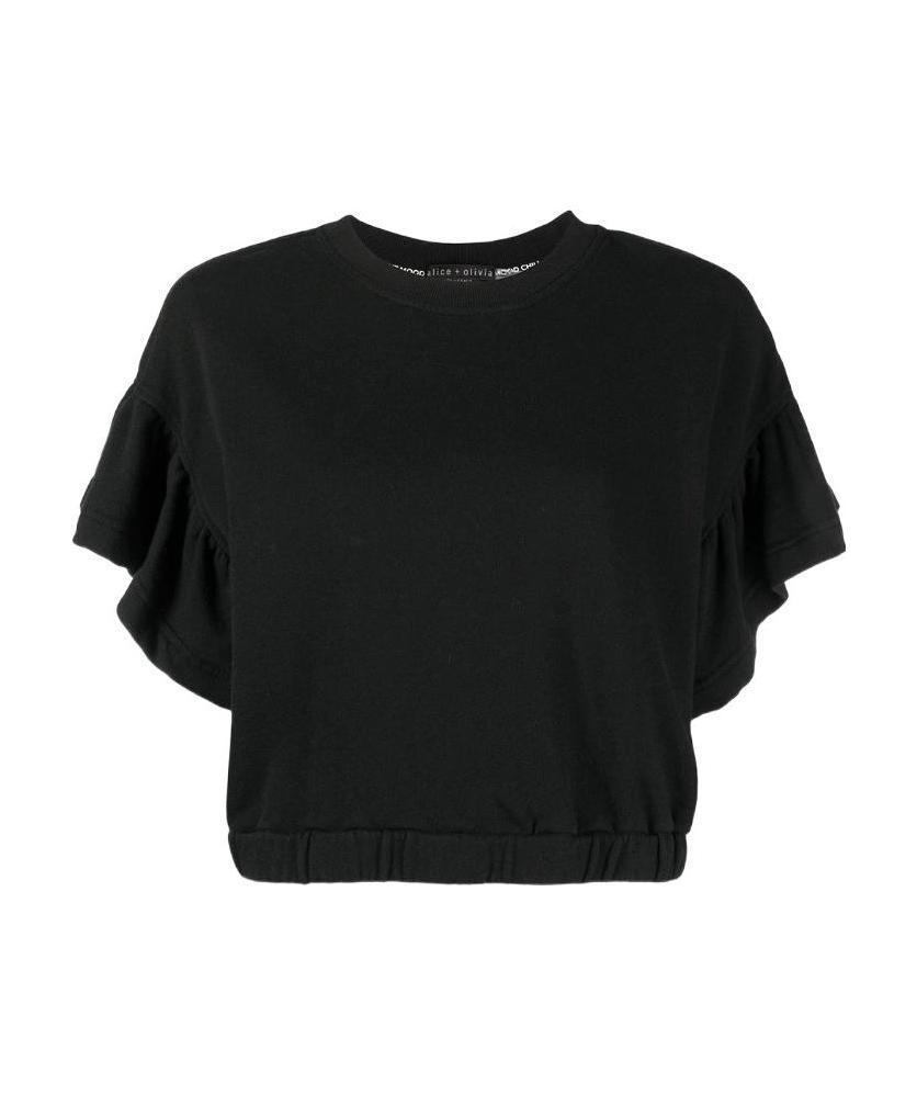 Aliceolivia Joline Cropped Sweatshirt Top