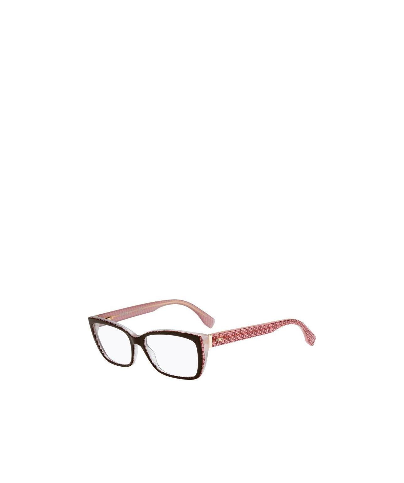 Fendi Logo Detail Flat Lens In White