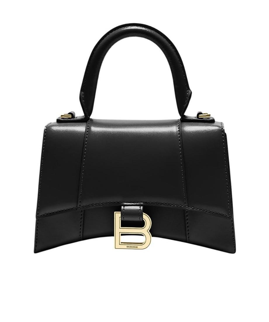 Balenciaga Borsa Hourglass Xs Da Donna In Nero In Black