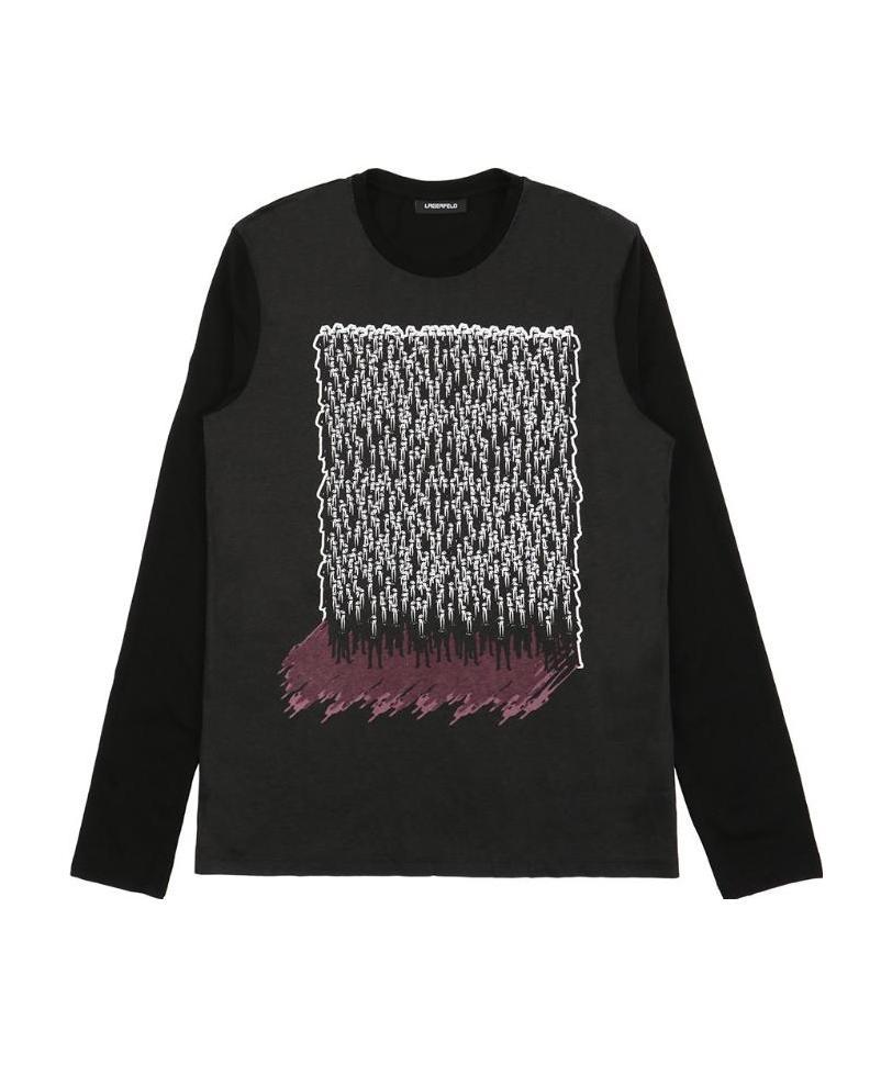 KARL LAGERFELD PRINTED T-SHIRT