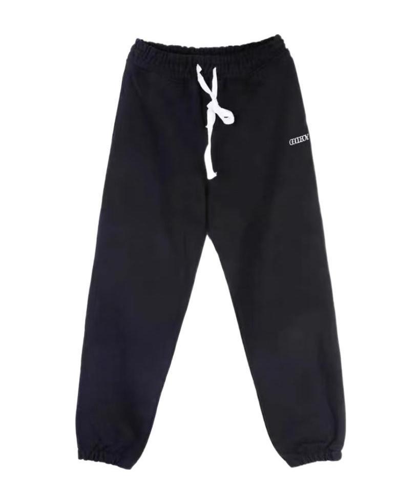 Xoxogoodboy Logo Casual Pants In Black
