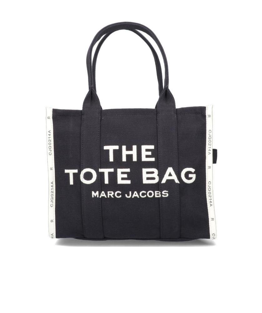 Marc Jacobs The Jacquard Large Tote Bag In Black