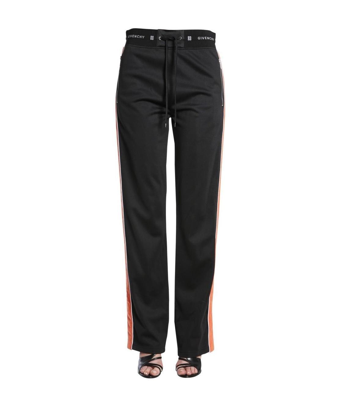 Givenchy Side-striped Sweatpants In Black