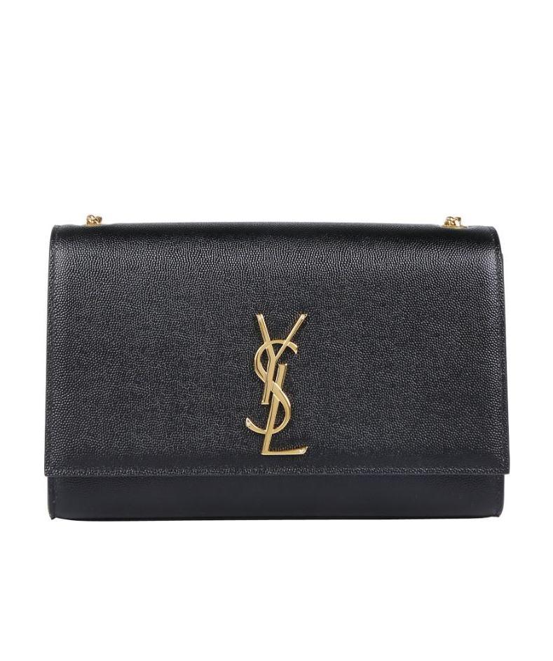 Saint Laurent Medium Kate Shoulder Bag In Black