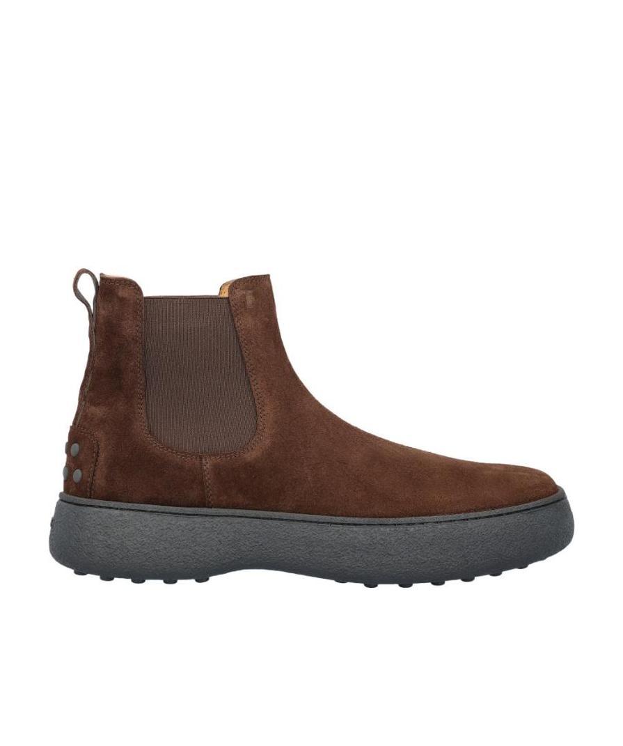 Tod's Flatform Ankle Boots In Multicolor