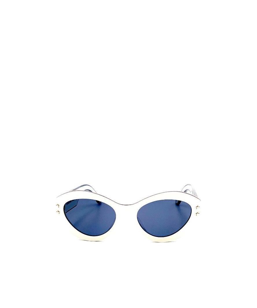 Dior Round-frame Logo Sunglasses In Blue