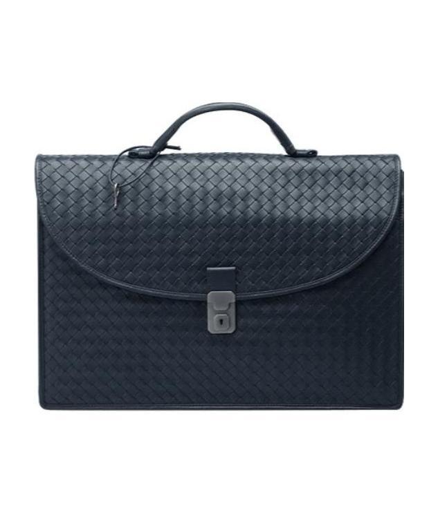 Bottega Veneta Knitted Handbag In Black