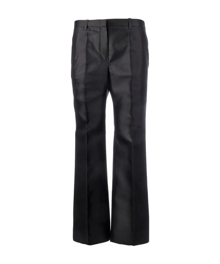 Givenchy Flared Tailored Trousers In Black