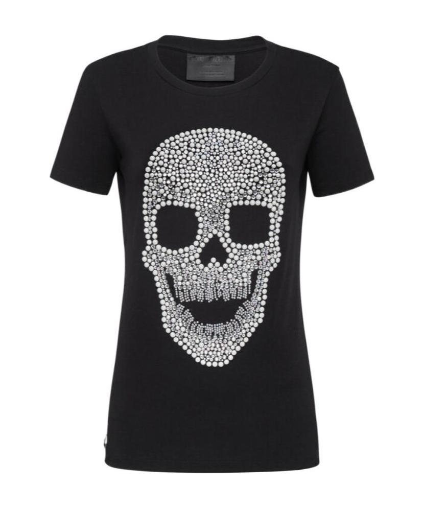 Philipp Plein Logo Details T-shirt In Black