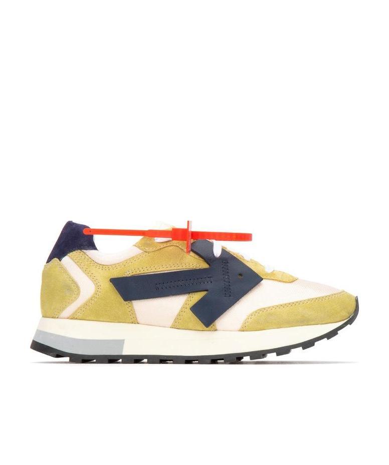 Off-white Runner Leisure Sports Shoes In Multicolor