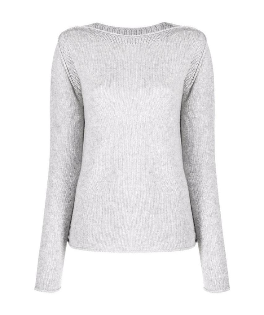 Theory Long-sleeve Cashmere Jumper In White
