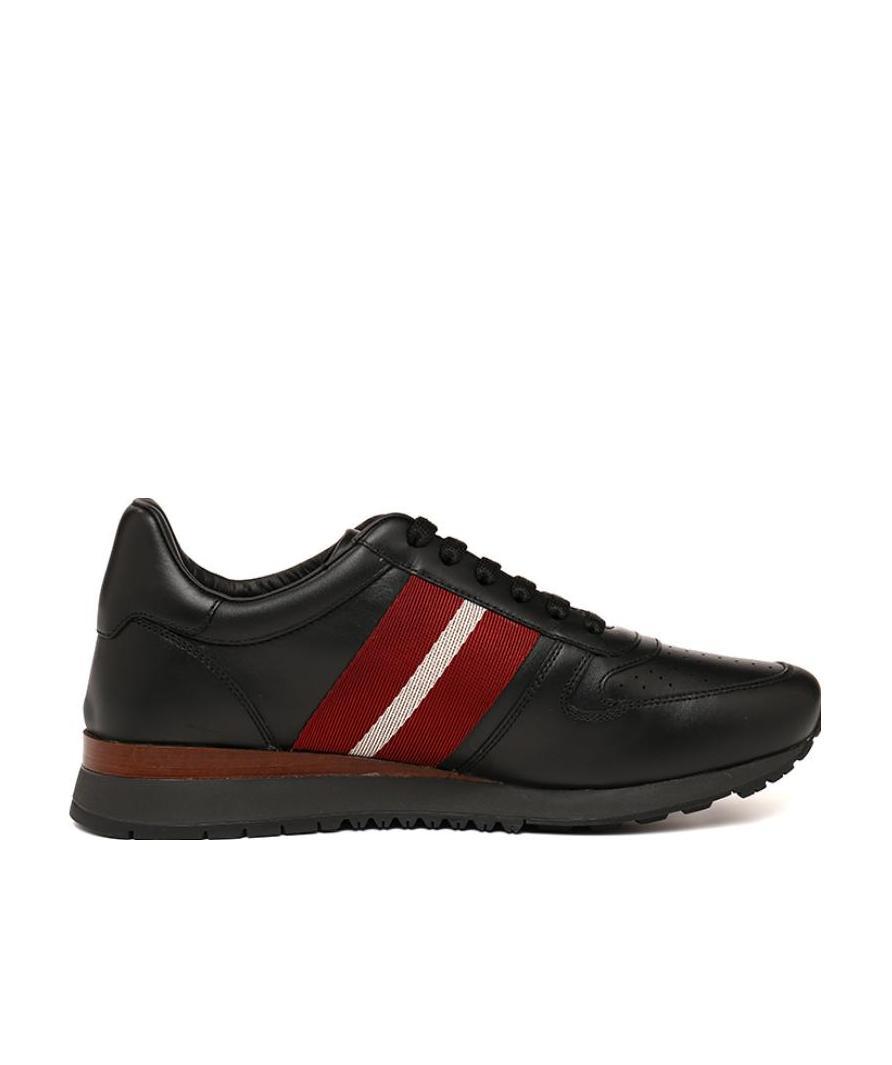 Bally Tie Casual Shoes And Sports Shoes In Black