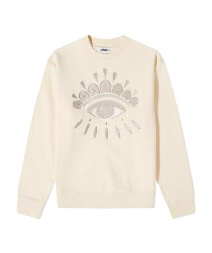 Kenzo Eye Sweatshirt In White