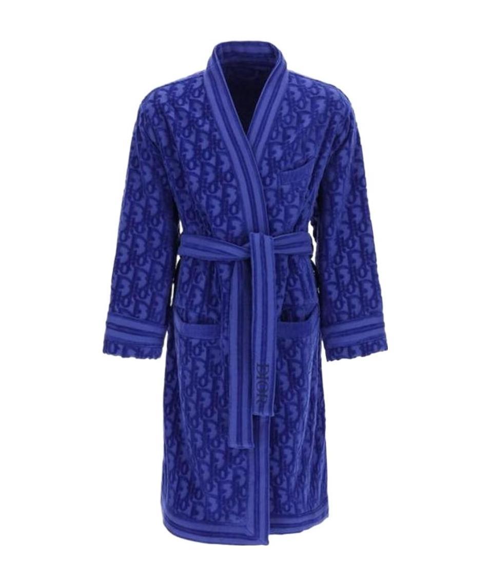 Dior Belt Pajamas In Blue