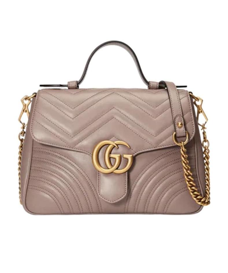 GUCCI GG MARMONT SMALL TOP HANDLE BAG