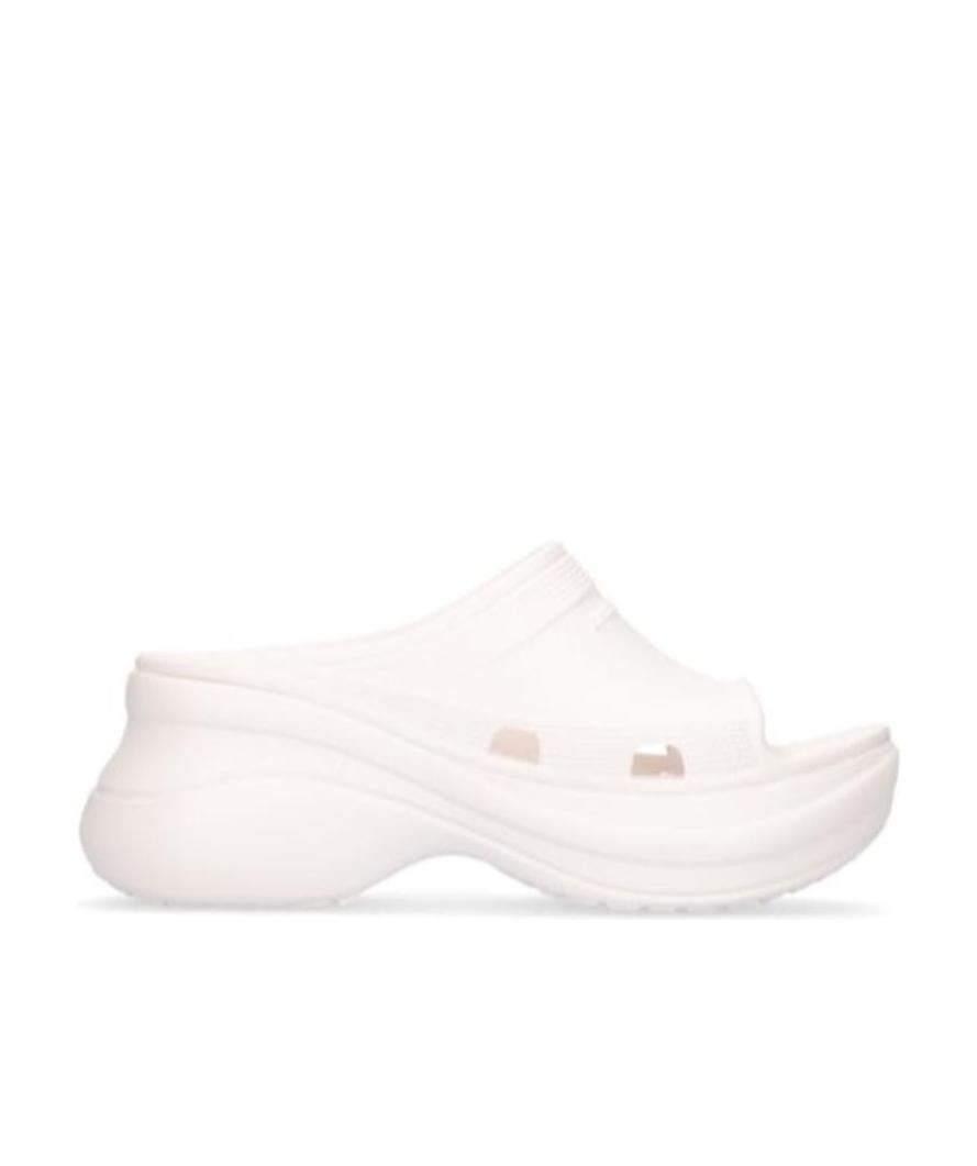 Balenciaga 85mm Rubber Pool Slide Sandals