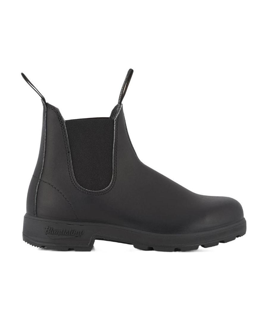 Blundstone 510 Boots Voltan Black Leather In Black