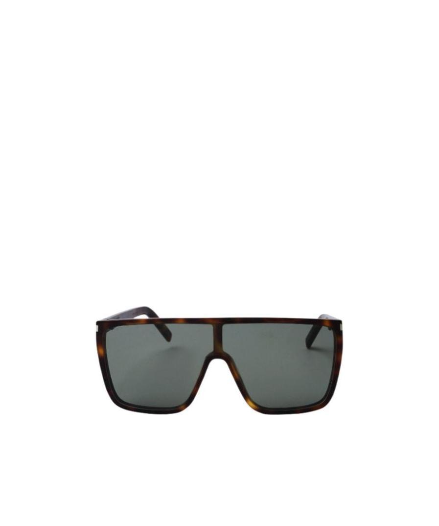 Saint Laurent Sl364 Navigator-frame Sunglasses In Gray