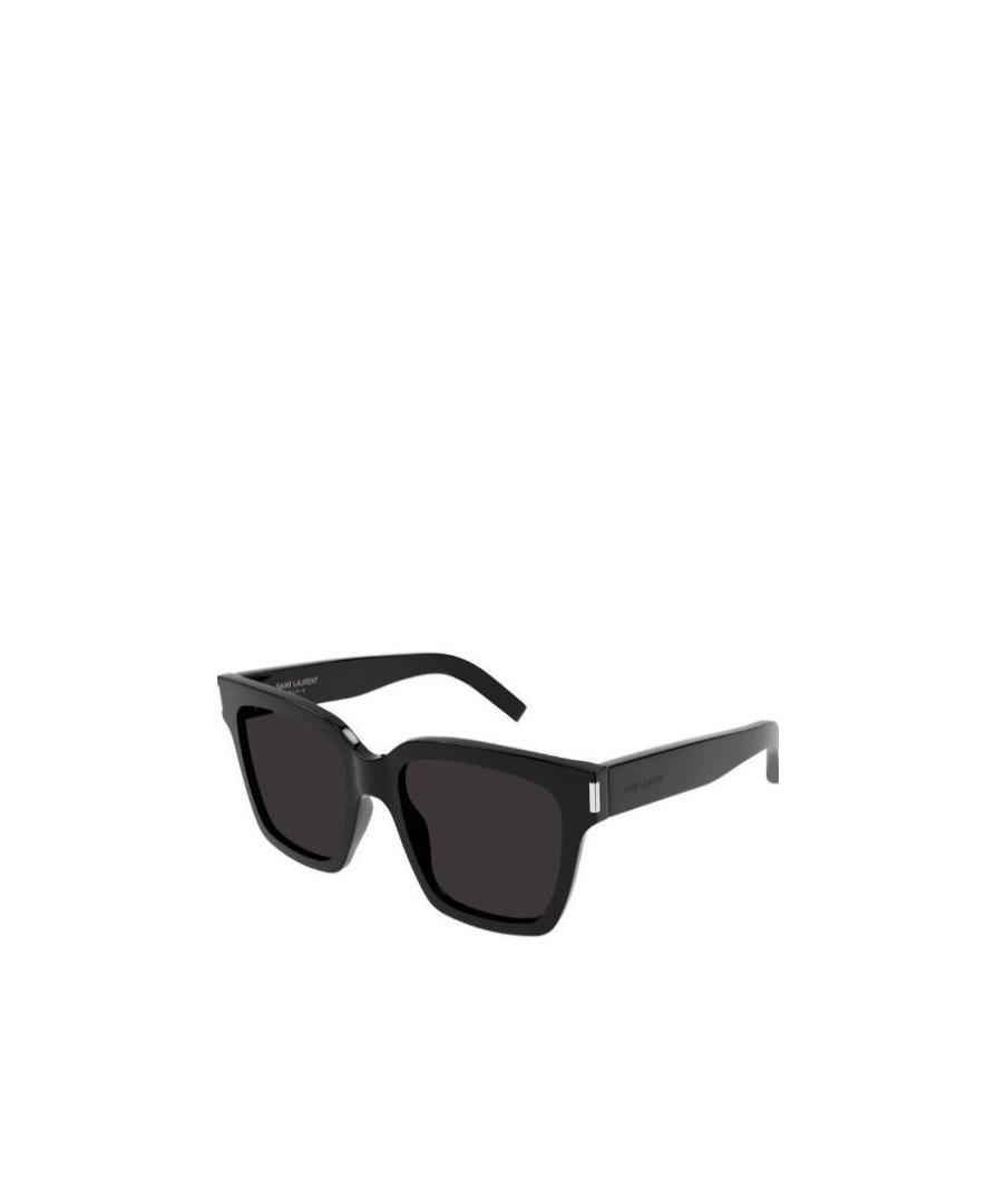 Saint Laurent Square Tinted Sunglasses In Black