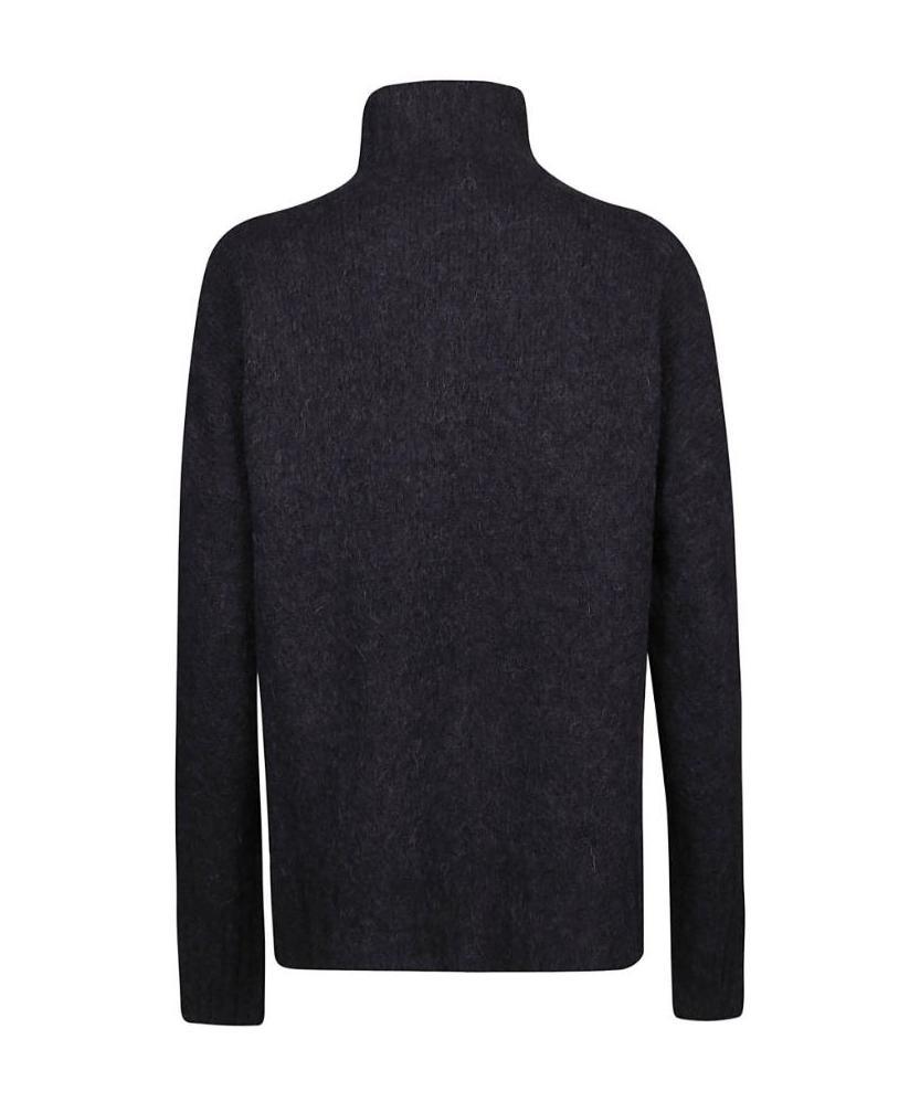 Pinko High-necked Pullover In Black