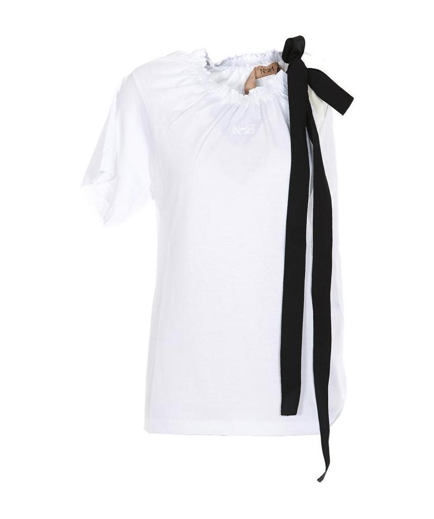 N°21 Ruffle Detail T-shirt