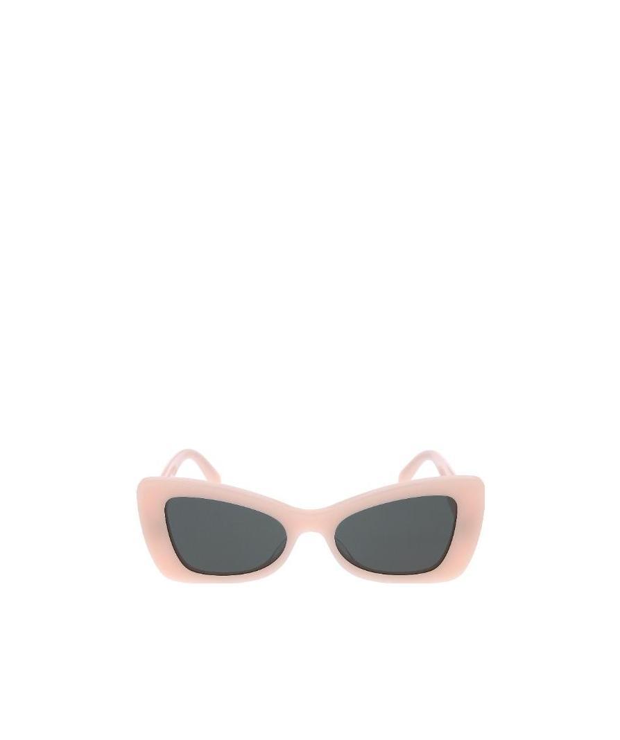 Celine Colored Lens Cat's Eye Frame Sunglasses In Pink
