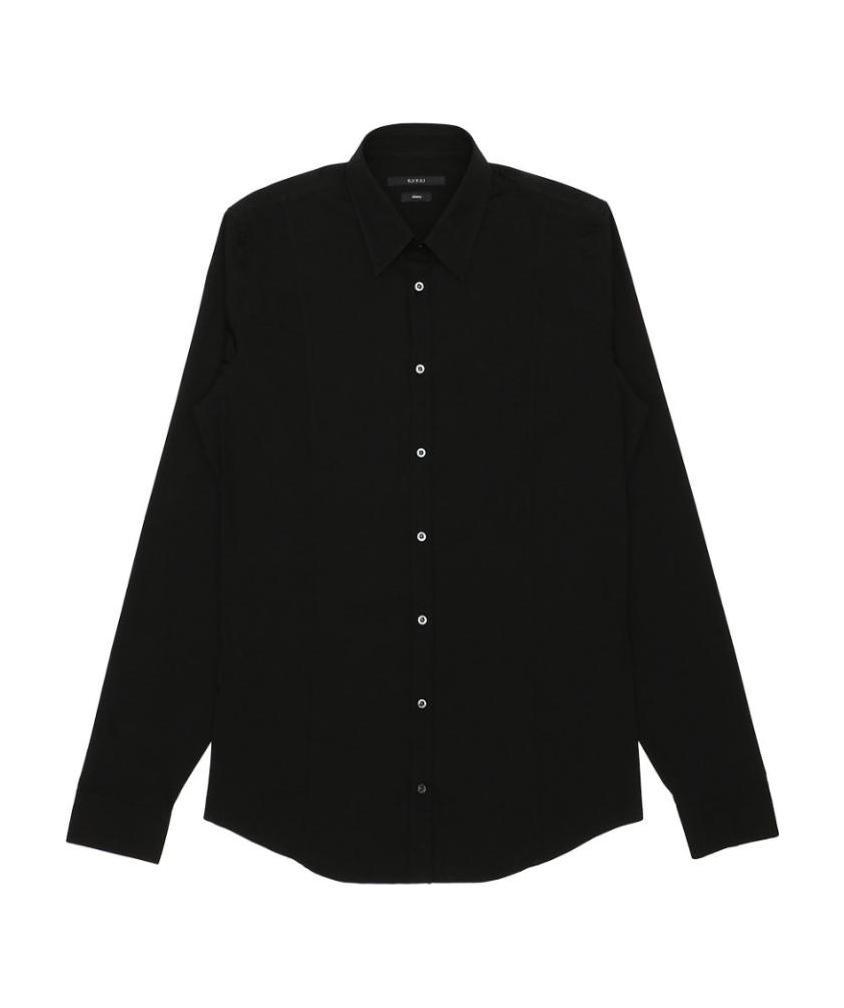 Gucci Button Shirt In Black