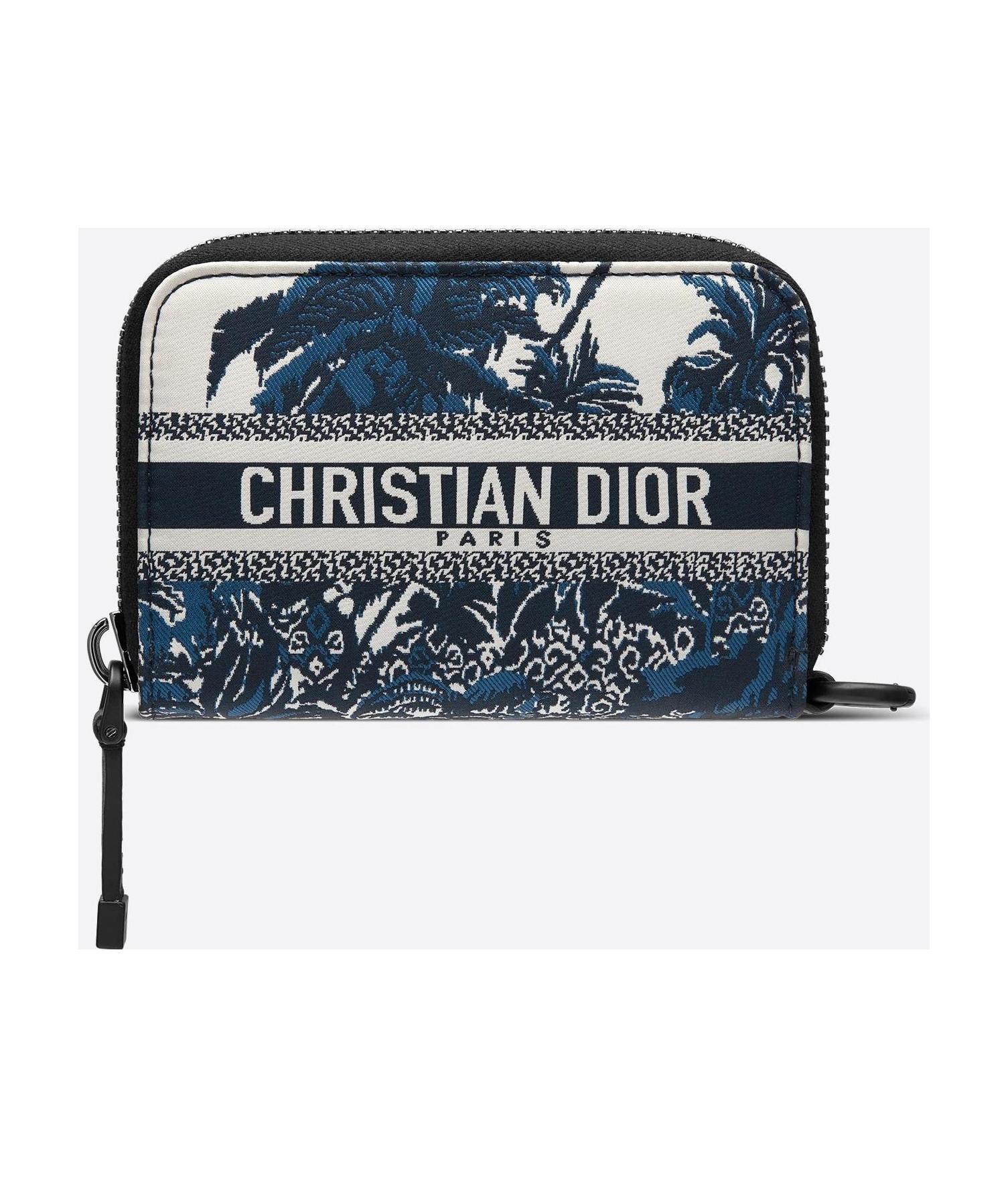 Dior Multicolored Clutch In Gray