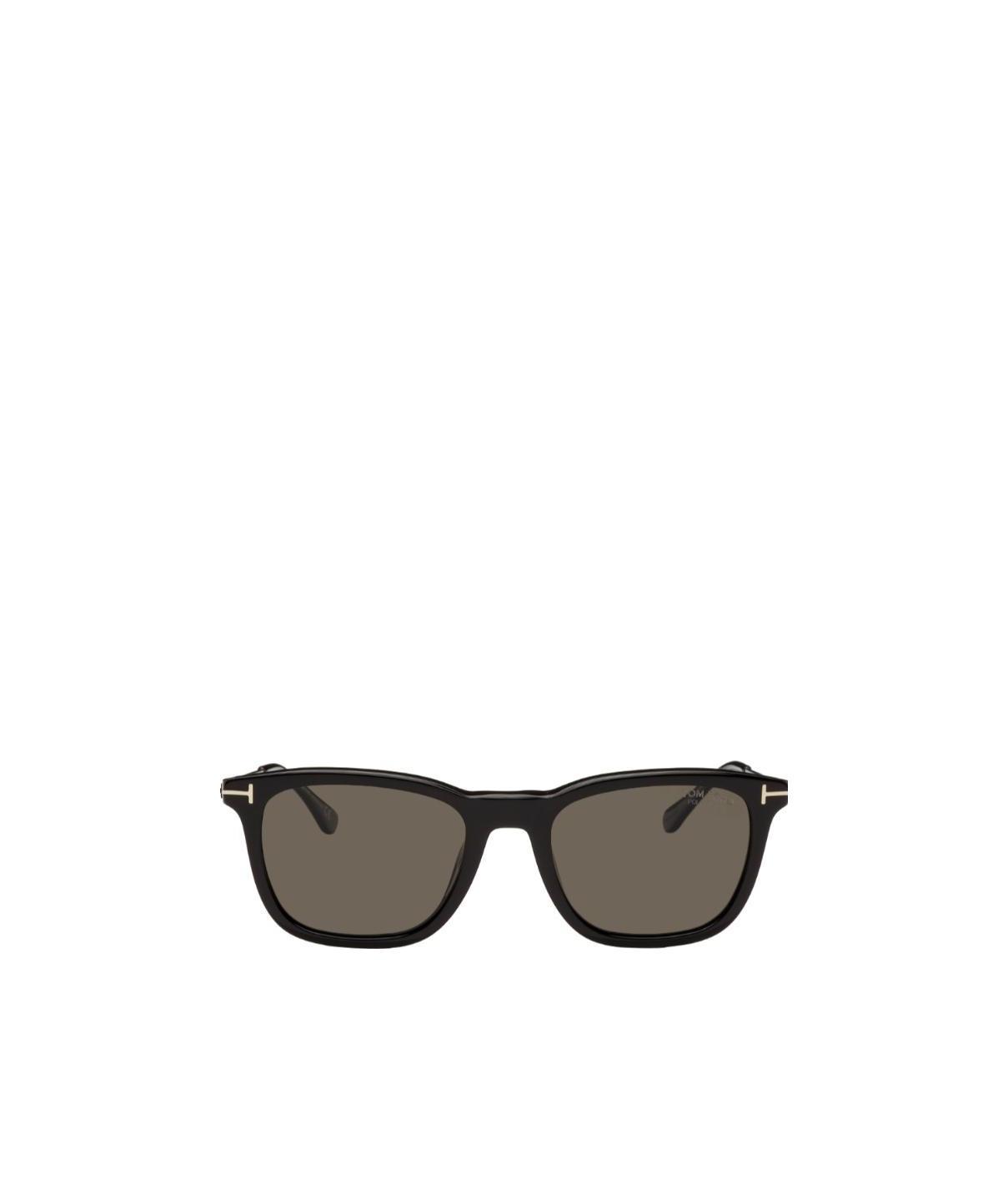 Tom Ford Logo Square Sunglasses In Green