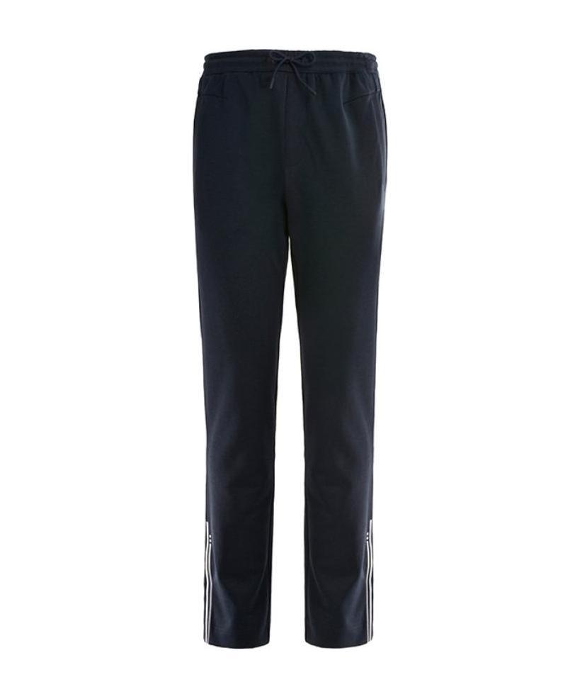 Shop Hugo Boss Embroidered Logo Sweatpants In Black