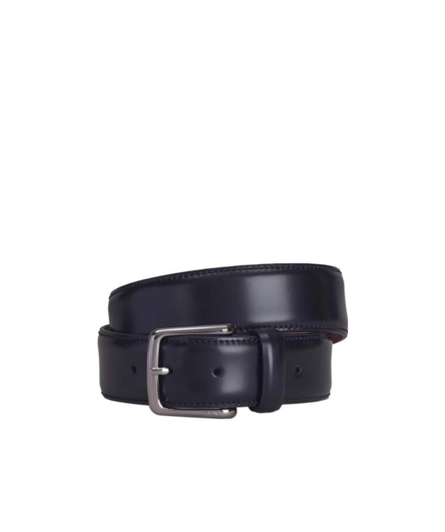 Tod's Classic Leather Belt In Black