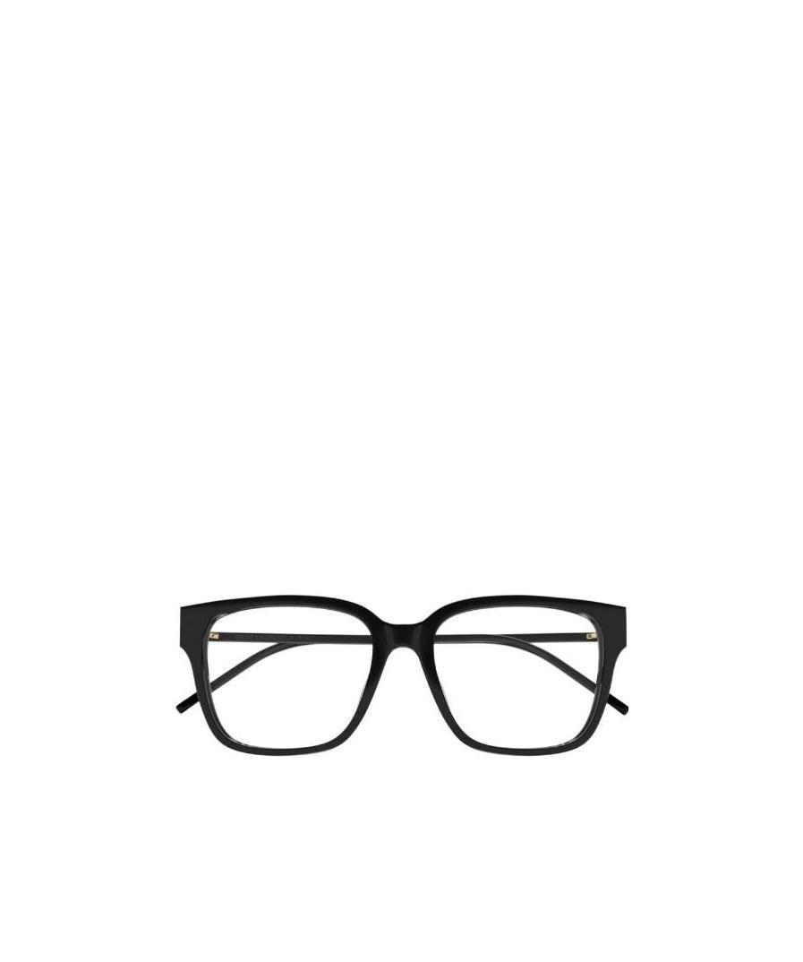 Saint Laurent Rectangular Flat Mirror In Black