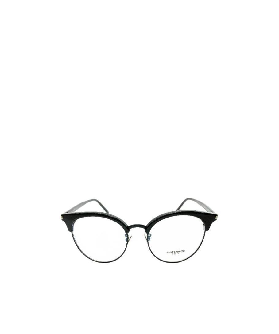 Saint Laurent Logo Flat Mirror In White