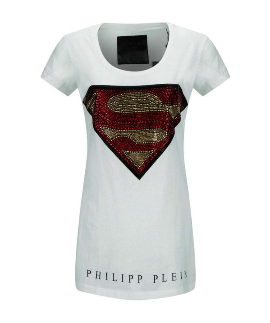 Philipp Plein Logo Details T-shirt In White