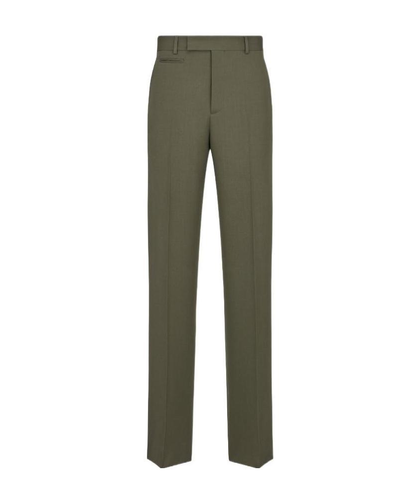 Dior Logo Casual Pants In Green