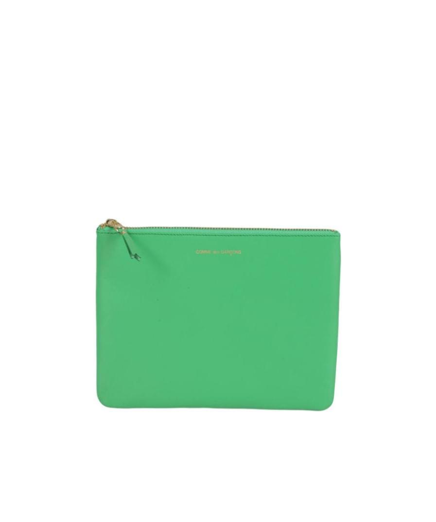 COMME DES GARÇONS LOGO ZIPPER WALLET 