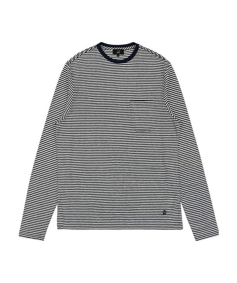 DUNHILL STRIPED LONG-SLEEVED T-SHIRT