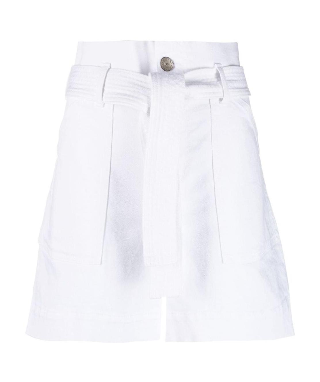P.a.r.o.s.h Paperbag-waist Shorts In White