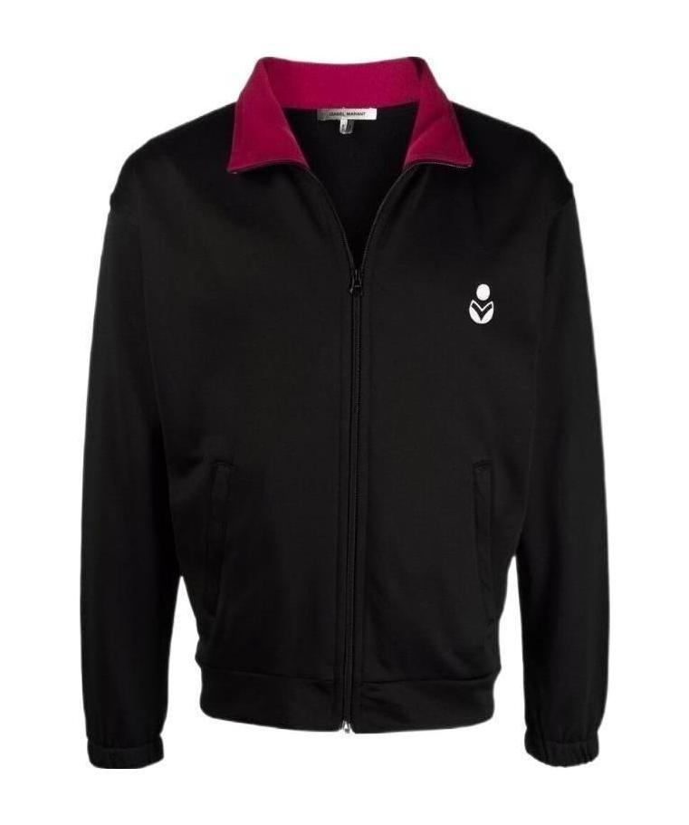 Isabel Marant Zip-up Track Jacket In Black