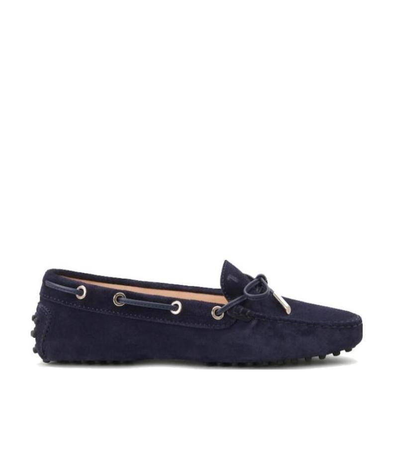 Tod's Gommino Driving Loafers In Blue