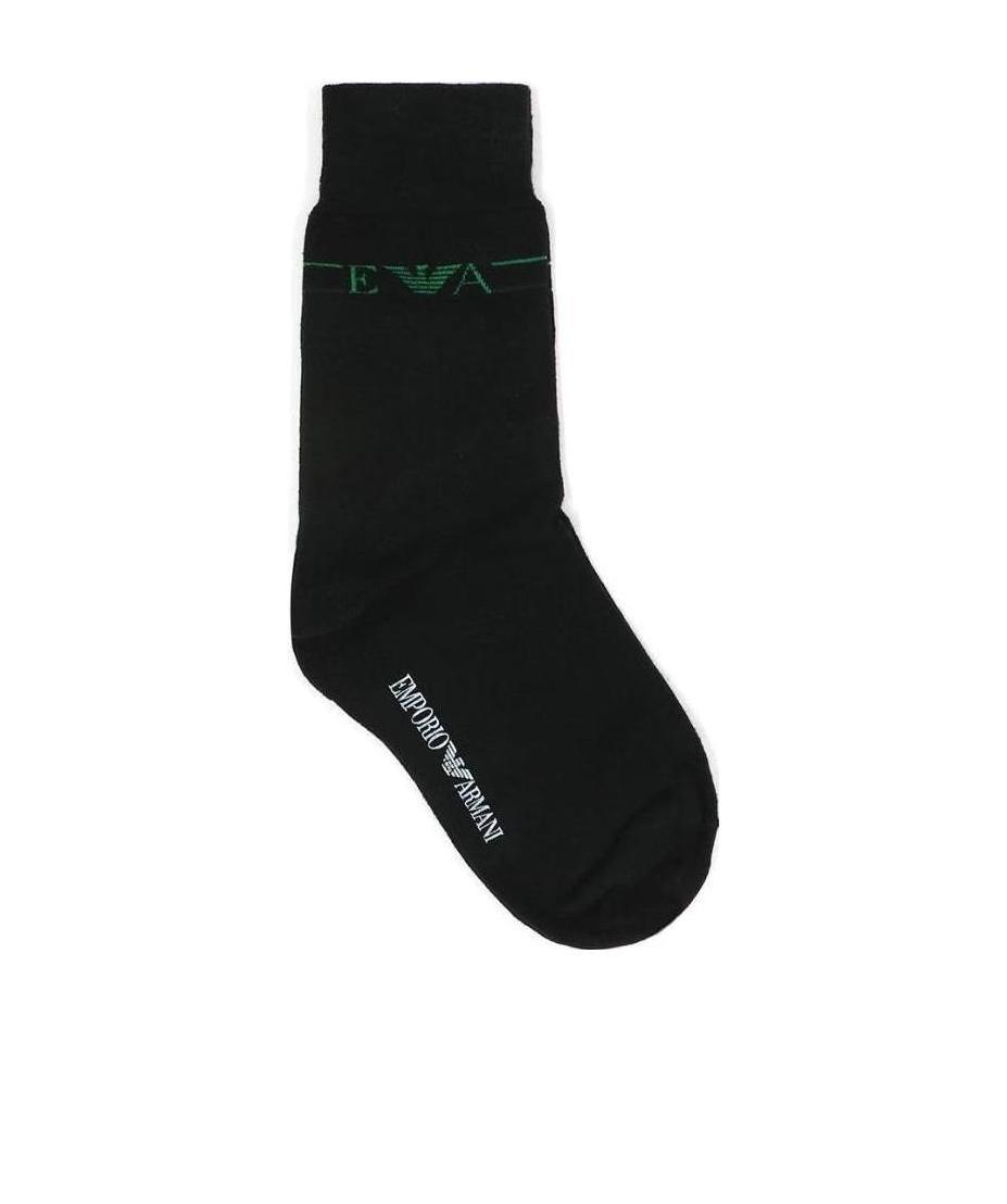 EMPORIO ARMANI LOGO KNITTED SOCKS