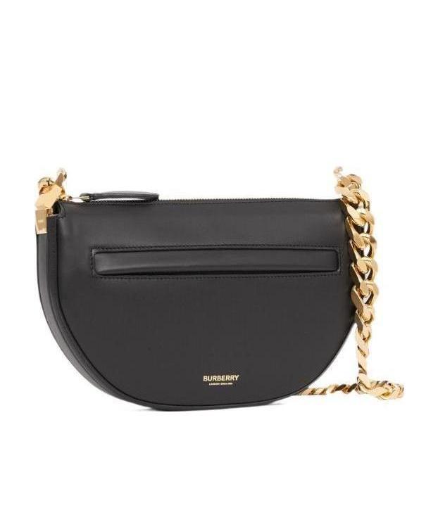 Burberry Mini Olympia Shoulder Bag In Black