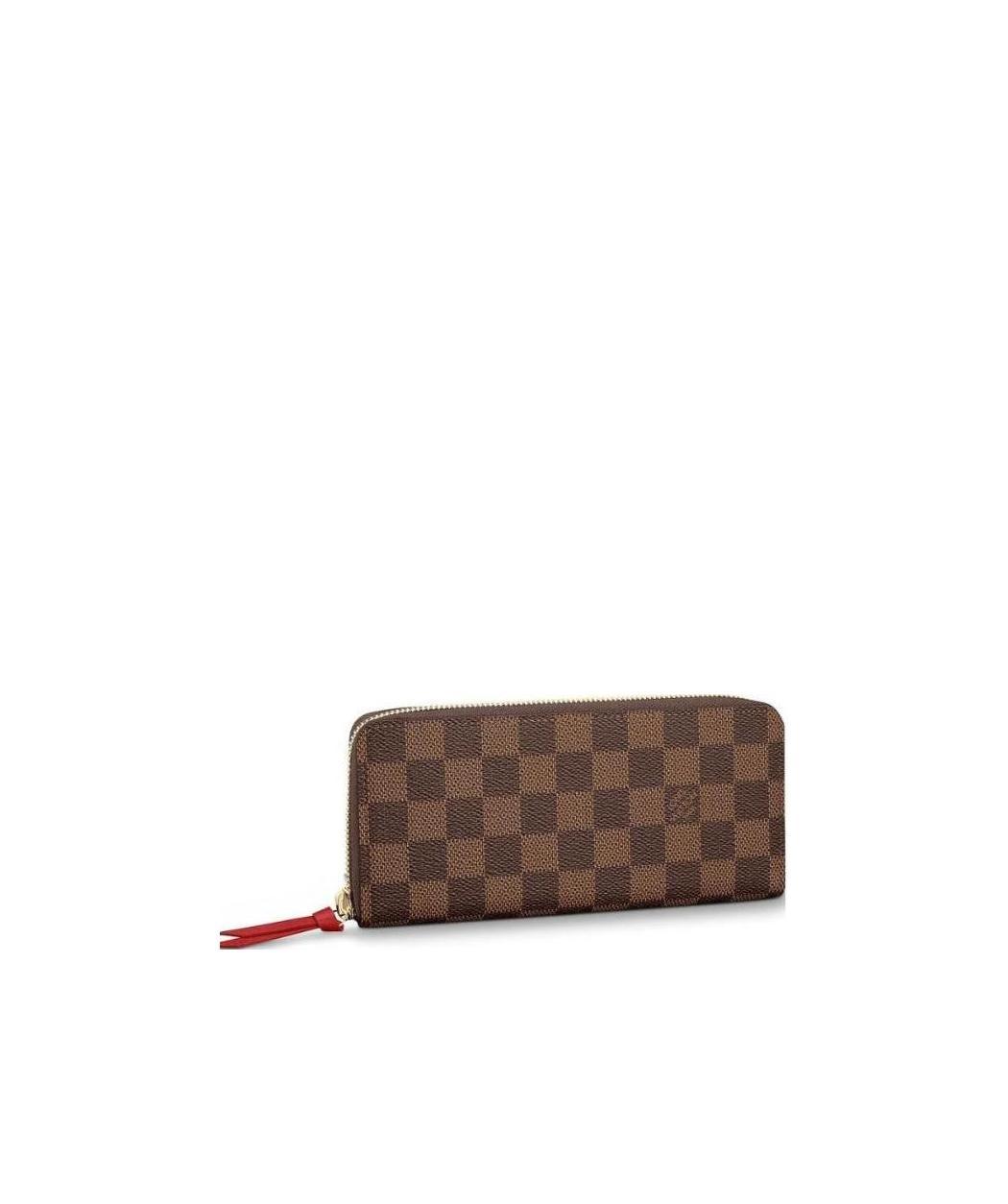 Pre-owned Louis Vuitton L � Mence Wallet In Brown