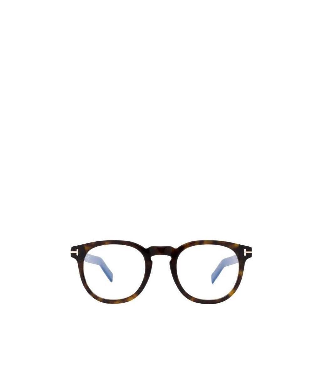 Tom Ford Ft5629b Round-frame Glasses In Black