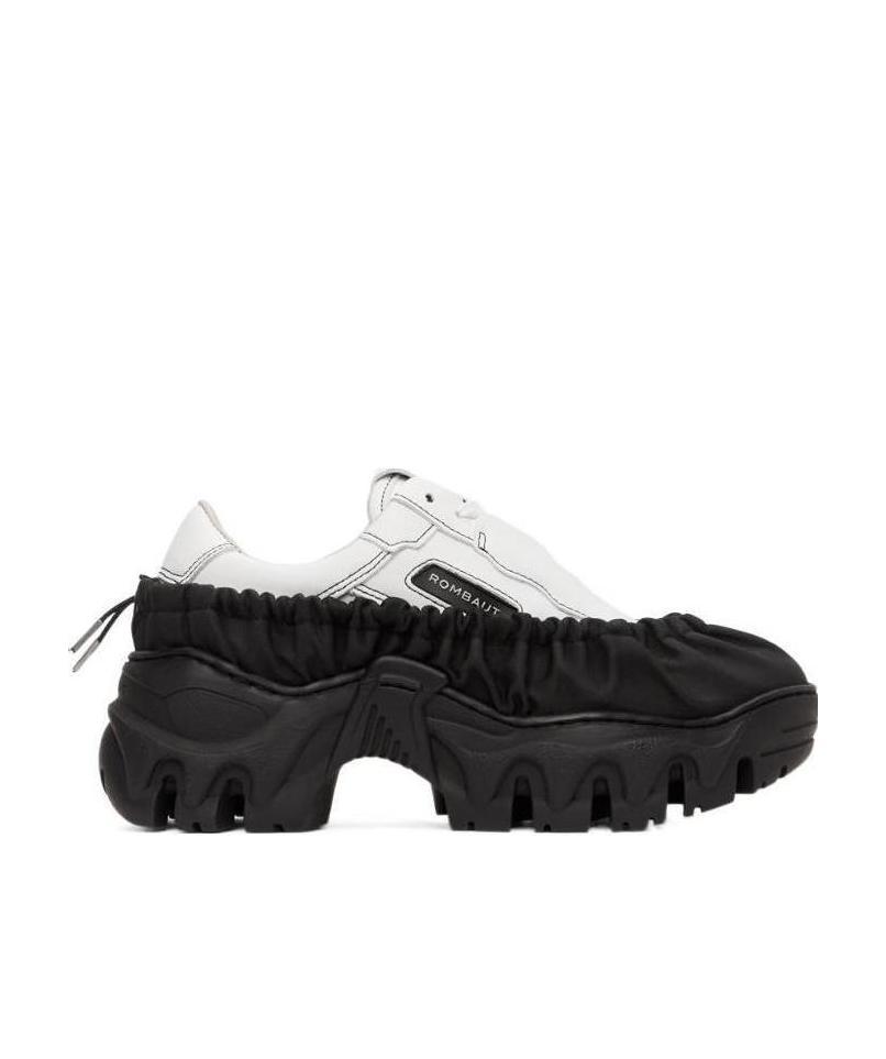 Rombaut Logo Stitching Leisure Sports Shoes In Black